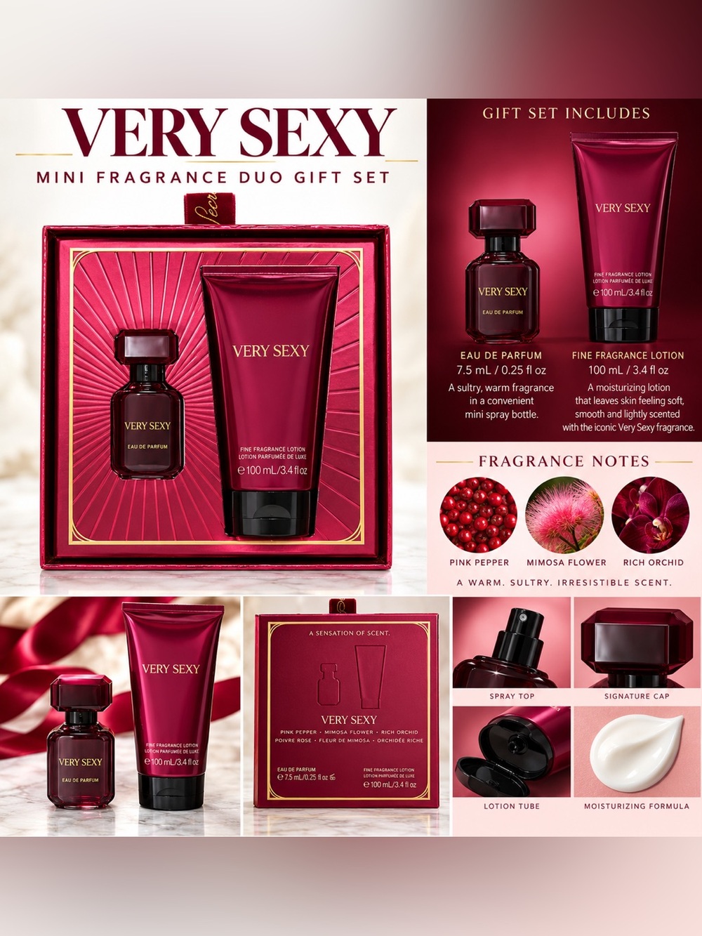 VICTORIA'S SECRET VERY SEXY DUO GIFT SET (NEW WITH TAGS)